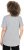 Ulla Popken WONDER Short Sleeve Graphic Tee Light Grey Melange - Bedruckte T-shirts für damen - 