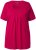 Ulla Popken Essential Front Pleat Tee Dark Raspberry - T-Shirts - 