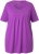 Ulla Popken Essential Front Pleat Tee Purple - T-Shirts - 