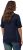 Ulla Popken Piping Accent Functional UVP 50+ Stretch Knit Top Navy Blue - T-Shirts - 