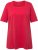 Ulla Popken Essential Square Neck Stretch Tee Dark Pink - T-Shirts - 