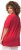 Ulla Popken Essential Square Neck Stretch Tee Dark Pink - T-Shirts - 
