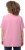 Ulla Popken Essential Square Neck Stretch Tee Light Pink - T-Shirts - 