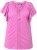 Ulla Popken Wing Sleeve V-Neck Tee Cool Pink - T-Shirts - 