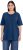 Ulla Popken Basic Round Neck Short Sleeve Relaxed Fit T-Shirt Dark Blue - T-Shirts - 