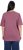 Ulla Popken Basic Round Neck Short Sleeve Relaxed Fit T-Shirt Dark Rose Red - T-Shirts - 