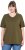 Ulla Popken Eco Cotton Basic T-Shirt 2-Pack Green/Black - T-Shirts - Damen-T-Shirts in großen Größen