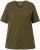 Ulla Popken Eco Cotton Basic T-Shirt 2-Pack Green/Black - T-Shirts - Damen-T-Shirts in großen Größen