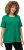 Ulla Popken Essential Round Neck Stretch Tee Emerald Green - T-Shirts - 