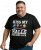 Espionage T436 Good Luck Kiss Printed T-Shirt Black - Herren-T-Shirts - Herren-T-Shirts in großen Größen