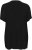 Kaffe Curve Ami Puff Tunika Tiefschwarz - T-Shirts - 