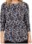 Scandinavian Caramel Tiny Flower Petals Blouse Light Blue - Bedruckte T-shirts für damen - 