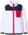 Ulla Popken Color Block Teddy Fleece Jacket Snow White - Hoodies & Sweatshirts - 