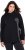 Ulla Popken Ribbon Detail Turtleneck Sweatshirt Black - Hoodies & Sweatshirts - 