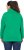 Ulla Popken HELLO Classic Fit Stand-Up Collar Sweatshirt Emerald Green - Hoodies & Sweatshirts - 