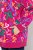 Ulla Popken Ribbon Print Turtleneck Sweatshirt Cherry Red - Hoodies & Sweatshirts - Kuschelige Sweatshirts, Hoodies & Strick