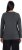 Ulla Popken Basic Round Neck Long Sleeve Slim Fit Cotton Tee Charcoal - T-Shirts - 
