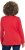 Ulla Popken Holiday Long Sleeve Graphic Tee Salsa Red - Bedruckte T-shirts für damen - 