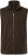 JP1880 Fleece Vest Stand-up Collar Brown - Herren jacken - Herren Jacken in großen Größen