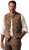 JP1880 Vest Traditional Cowhide Brown - Festmode - Festliche Mode – Stilvoll und bequem feiern
