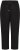 Kaffe Curve Mille Wide Pants Black Deep - Stoffhosen - 