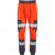 Leo Hawkcombe Ecoviz High Performance Ballistic Stretch Trousers Hi-Vis Orange/Navy - Herren arbeitskleidung - Herren Arbeitskleidung Große Größen