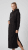Nora Mikken MARTINA Maxi Hoodie Dress Black - DAMENMODE XS-XXL - 