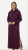 Nora Mikken MARTINA Maxi Hoodie Dress Mauve Wine - DAMENMODE XS-XXL - 