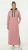Nora Mikken MARTINA Maxi Hoodie Dress Peach Whip - DAMENMODE XS-XXL - 
