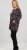 Scandinavian Caramel Flower Petals Tunic Copper and Blue - Bedruckte T-shirts für damen - 