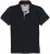 Adamo Pablo Comfort fit Polo Shirt Black - Polo-shirts für herren - Polo-Shirts für Herren in großen Größen
