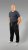 20 Nodi Ponente Long Leg Sports Pants in Combed Fleece Cotton Black - Jogginghosen für herren - Jogginghosen für Herren in großen Größen