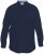 D555 Richard Long Sleeve Oxford Shirt Navy - Herrenhemden - Herrenhemden in großen Größen