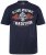 JP1880 T-Shirt Short Sleeve Chest Print Navy - Herren-T-Shirts - Herren-T-Shirts in großen Größen