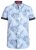 D555 Santana Hawaii Shirt Sky Blue - Herrenhemden - Herrenhemden in großen Größen