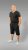 20 Nodi Scirocco Short Leg Sports Pants in Combed Cotton Jersey Black - Jogginghosen für herren - Jogginghosen für Herren in großen Größen