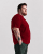 Motley Denim Stockholm T-shirt Red - Herren-T-Shirts - Herren-T-Shirts in großen Größen