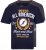 Kam Jeans 5329 Twin pack T-shirt Charcoal/Navy - Herren-T-Shirts - Herren-T-Shirts in großen Größen