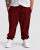 Motley Denim Berlin Sweatpants Red - Jogginghosen für herren - Jogginghosen für Herren in großen Größen