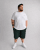 Motley Denim Paris Sweatshorts Racing Green - Jogginghosen für herren - Jogginghosen für Herren in großen Größen