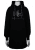 Nora Mikken KADRI WHITE Long Hoodie Black - Sweaters & hoodies - 