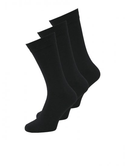 Jack & Jones Rafael Socken Schwarz 3er-Pack - Herrenunterwäsche & bademode - Herrenunterwäsche & Bademode in großen Größen