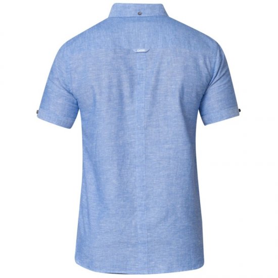 D555 Eric Linen Short Sleeve Shirt - Herrenhemden - Herrenhemden in großen Größen