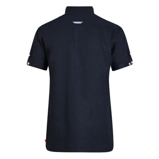 D555 Brixton Shirt Navy - Herrenhemden - Herrenhemden in großen Größen