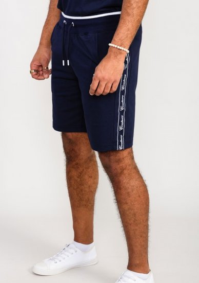 D555 Brantham Couture Elasticated Waistband Shorts Navy - Jogginghosen für herren - Jogginghosen für Herren in großen Größen