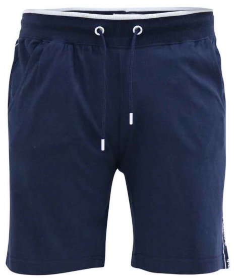 D555 Brantham Couture Elasticated Waistband Shorts Navy - Jogginghosen für herren - Jogginghosen für Herren in großen Größen