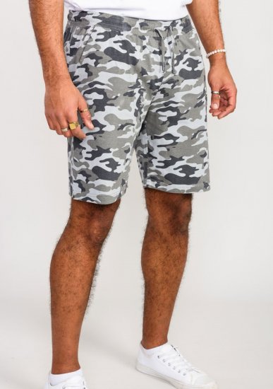 D555 Carlton Elasticated Waist Jersey Camo Shorts - Jogginghosen für herren - Jogginghosen für Herren in großen Größen