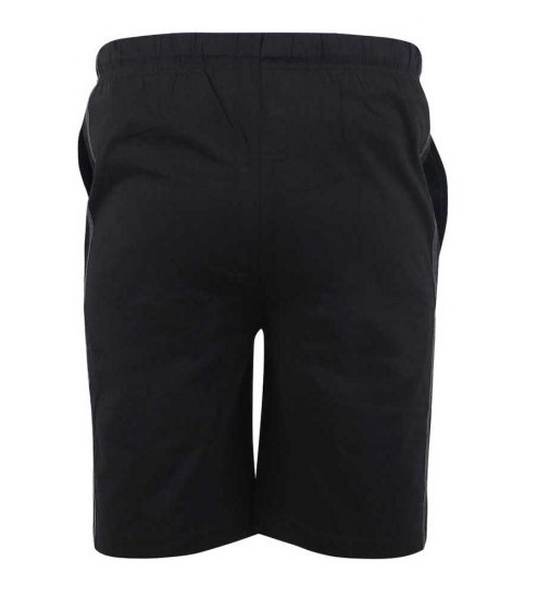 D555 Ryan Jersey Shorts 2-pack Black/Charcoal - Jogginghosen für herren - Jogginghosen für Herren in großen Größen