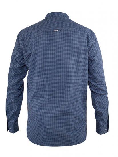 D555 Melbourne Gingham Check Long Sleeve Button Down Shirt - Herrenhemden - Herrenhemden in großen Größen