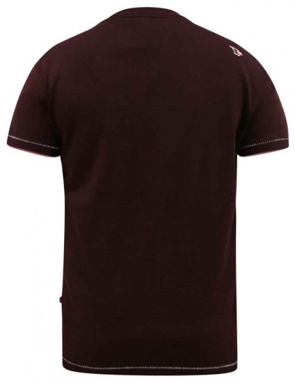 D555 Redbourn Lightning Bolt Guitar Printed T-Shirt - Herren-T-Shirts - Herren-T-Shirts in großen Größen